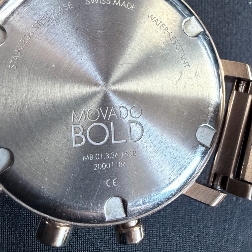 Authentic Movado Bold Evolution Chronograph - Ros… - image 5